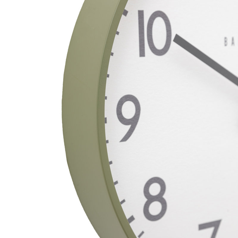 Norton Wall Clock 30cm, Green