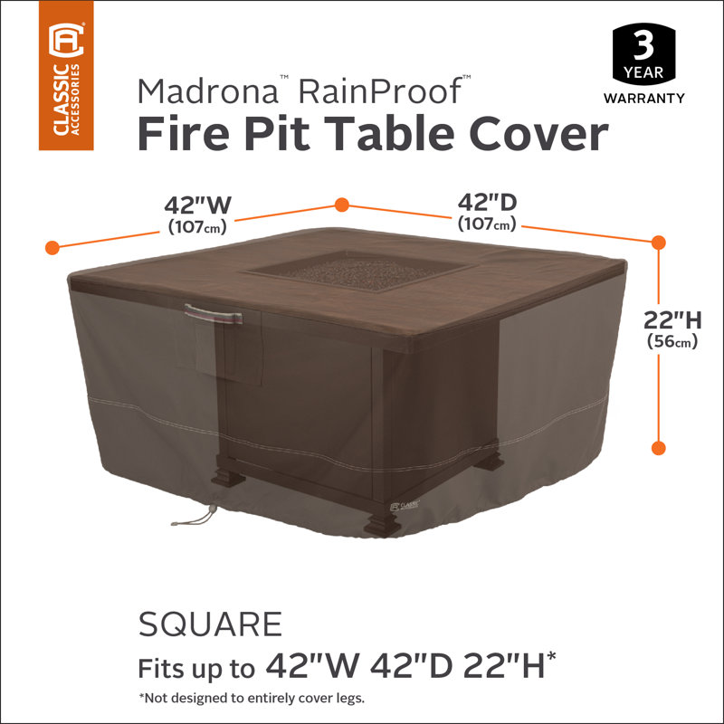 Nathanael Outdoor Patio Table Cover