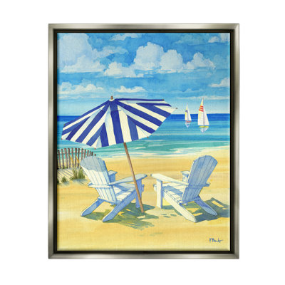 " Summer Shade Beach Scene " by Paul Brent