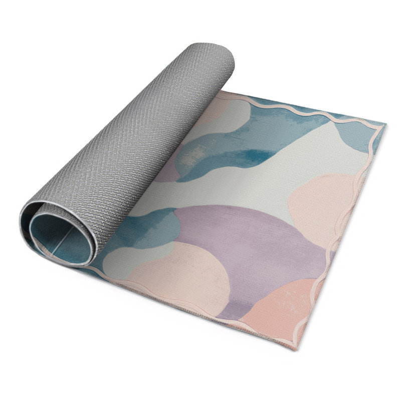 Serenity Bloom Indoor And Outdoor Area Rug, Rectangle 2' x 3'