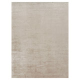 Textural Hand Knotted Cotton Striped Area Rug