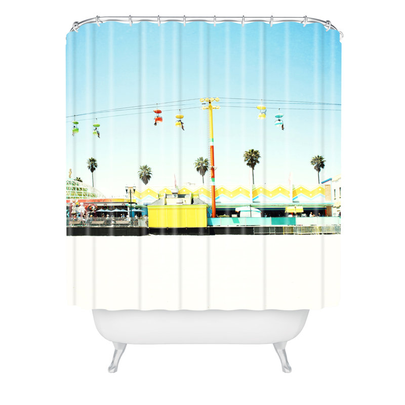 Rideau de douche simple bree madden santa cruz beach