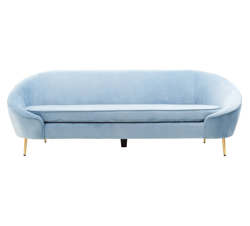 3 Seater Velvet Sofa