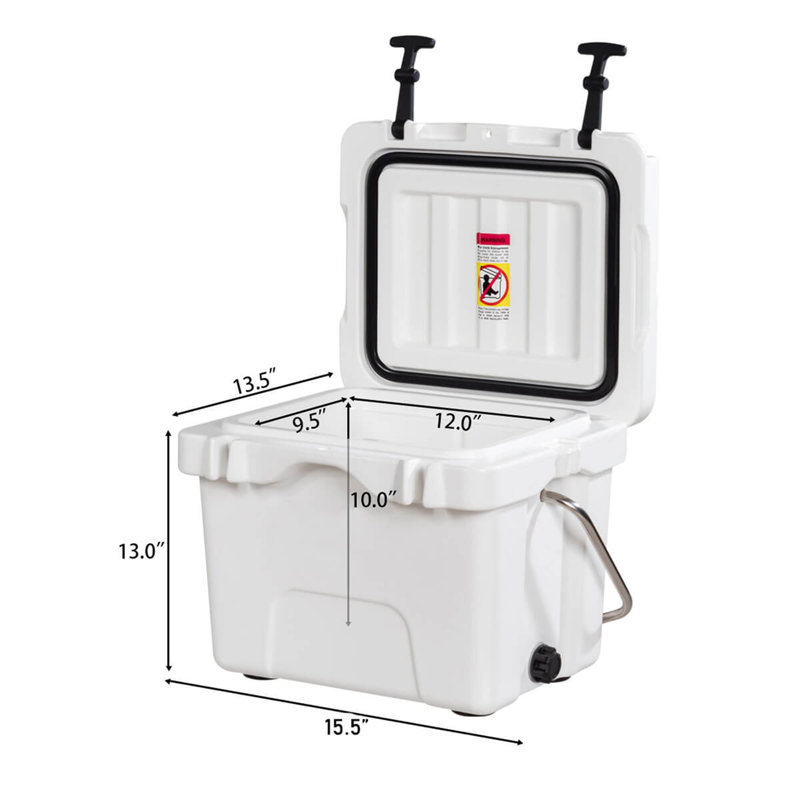 Boîte à glaçons pour camping 16 compartiments, Blanc