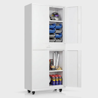 Metal Storage Cabinets With Lock by Bring Home Furniture