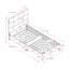 Lit plateforme tapissier capitonné à profil bas-213019070-192171459