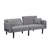Folding Single Sofa Bed with Stereo (Gray)