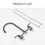Kitchen Sink Faucet With 2 Handles, 3-Hole Installation-104406445