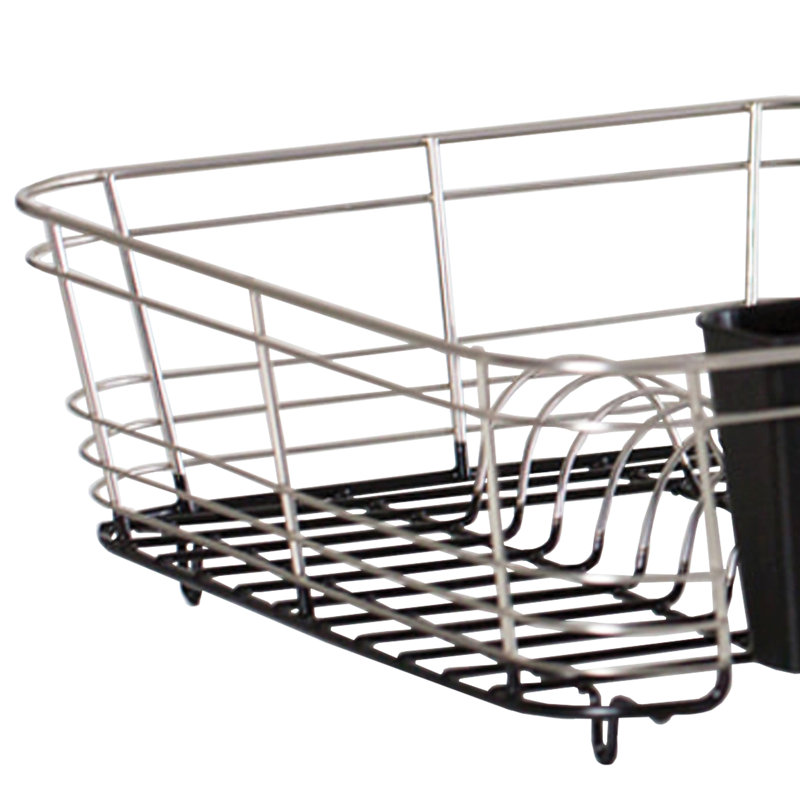 Stainless Steel Dish Rack, Silver