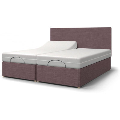 Majestic Electric Adjustable Bed with Memory Foam Mattress - Choice of Sizes & Colours