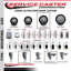 Ensemble de roulettes extensibles pivotantes en poly sur roulettes 2 freins SCC PLB 4 po x 1-1 / 8 po-101301201