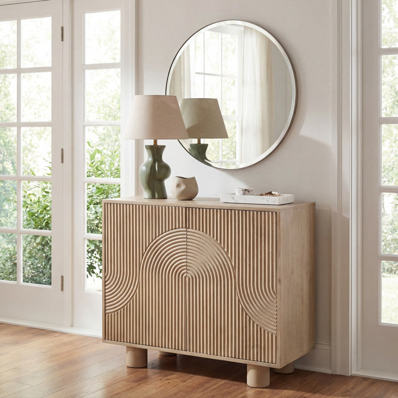 Becki Owens X Livabliss Ceilo Cabinet, Brown