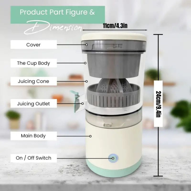 CG INTERNATIONAL TRADING Manual Juicer Accessory