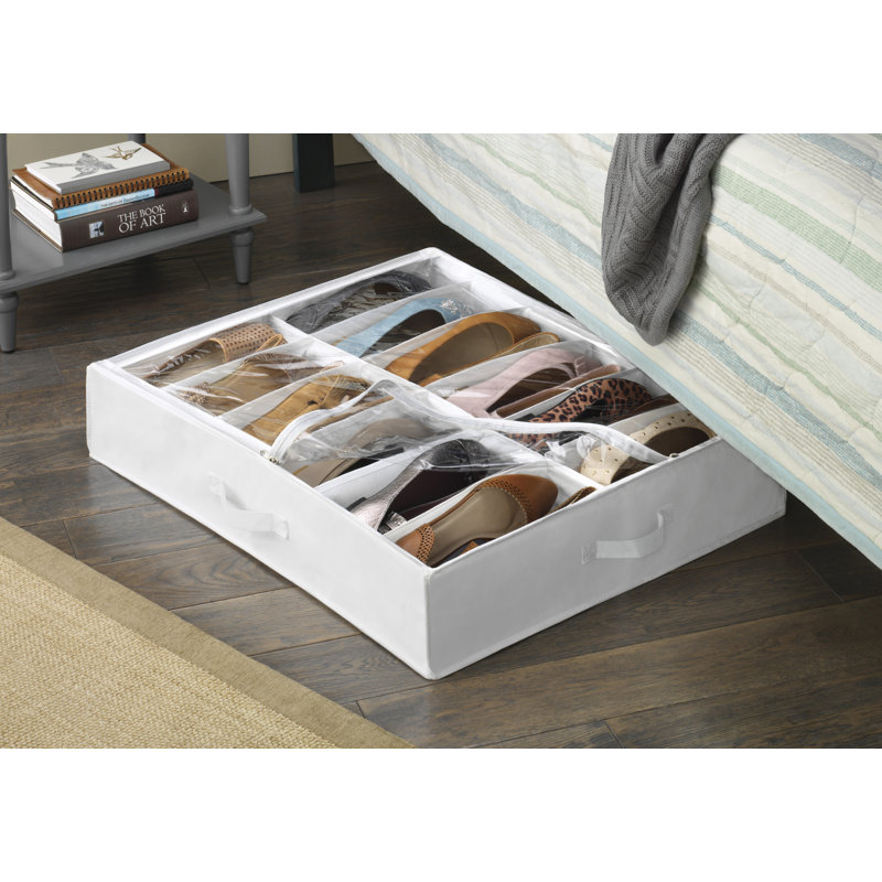 Rangement sous le lit en tissu