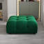 Repose-pieds carré standard en velours Jesse-820900905