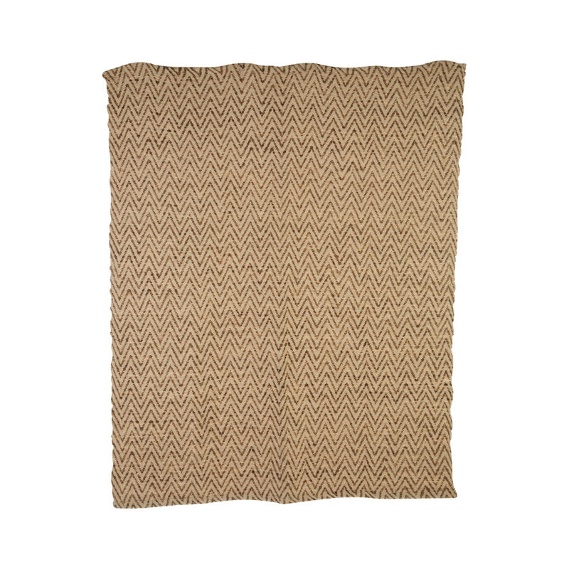 Ossie Waffle Throw Blanket, Neutral