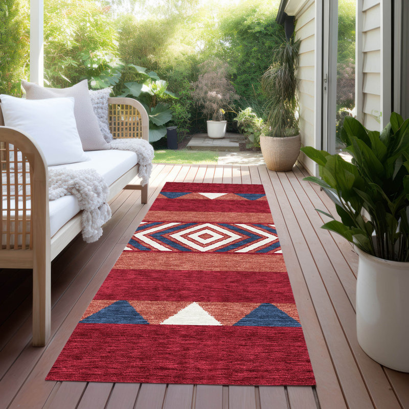  Chayden Area Rug with Non-Slip Backing, Runner 2'3" x 7'6"