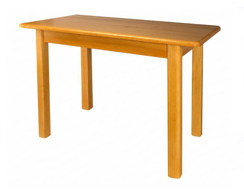 Pine Solid Wood Dining Table, Alder