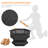 Jayce Hexagon Iron Fire Pit