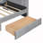 Twin Size Upholstered Daybed With Drawers-1583990067