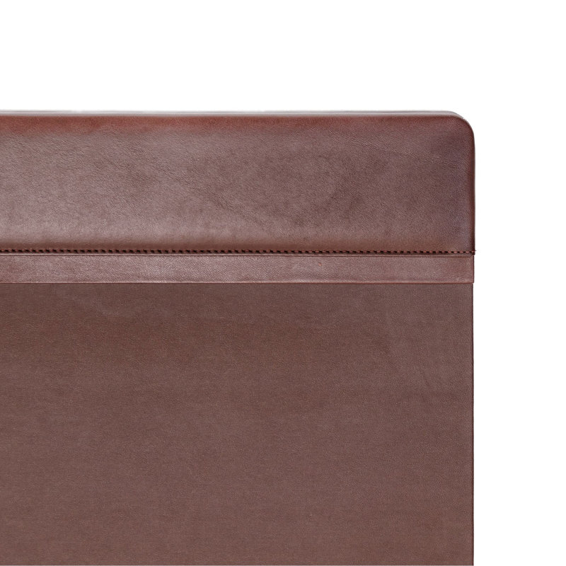 Bramfield Leather Desk Pad, Brown