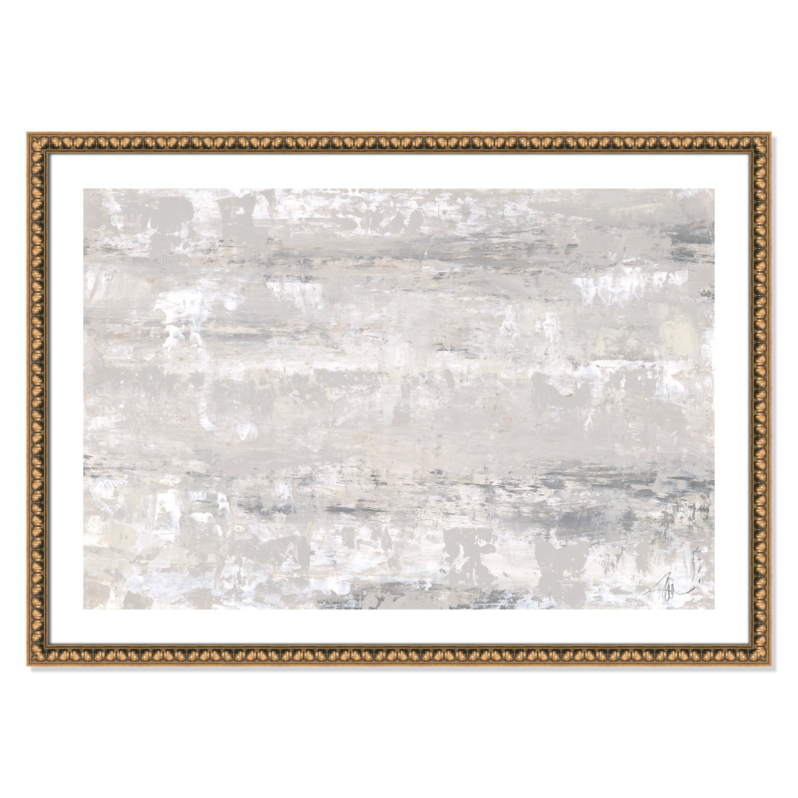 Tryston "Desert Winds" Print by Filippo Ioco, Gold Bead Framed Paper, 29.5" H x 41.5" W x 1.13" D