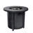30-Inch Round Propane Fire Pit Table with 50,000 BTU Heat Output for Patio and Garden, Compact and Stylish Design-190067575