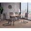 Giancarlo Metal Base Dining Table