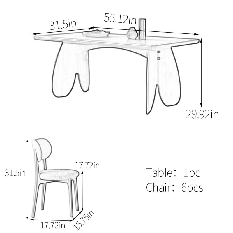 Tifany, 29.92"H x 55.12"L x 31.5"W