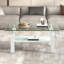 Table basse 2 couches en verre trempé transparent-990874726-990874725