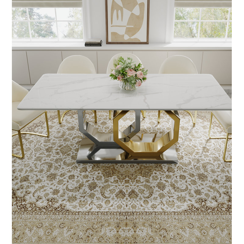 Table de salle à manger , L 31,5 po x L 62,99 po