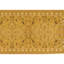 Hand-Knotted High-Quality Gold and Beige Runner