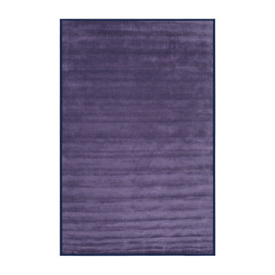 Tapis de zone mauve contemporaine