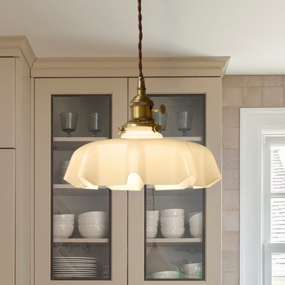 1 - Light Brass Pendant