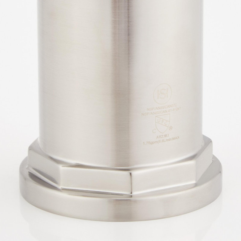 Greyfield Single Hole Pull Down Bar Faucet, Polished Nickel