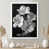 Cadre photo blanc simple, bois massif