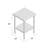Hany Metal Prep Table