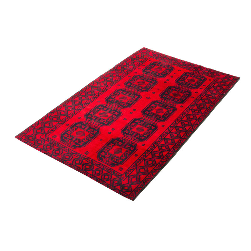 Teimani Red Rug 4'0" x 6'6"