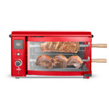 21" W x 12.4" D Indoor/Outdoor Use Single Burner Freestanding Electric Grill