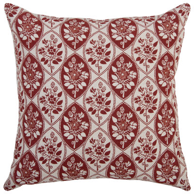 Coussin décoratif en toile de coton recyclé
