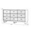 Armoire d'appoint en bois massif et manufacturé-210185754
