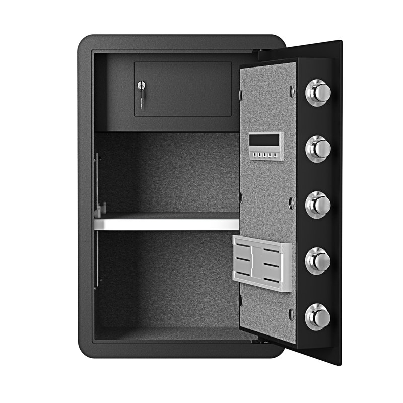 High Security Super Large-Sized Safe Box With Fireproof And Waterproof Bag