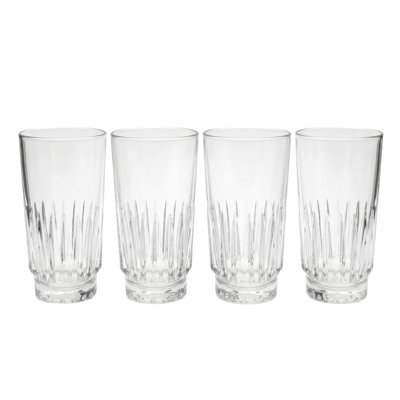 Mikasa Hampshire Cooler Glasses, Set of 4