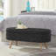 Banc de rangement avec repose-pieds ovale Luxury-139923767