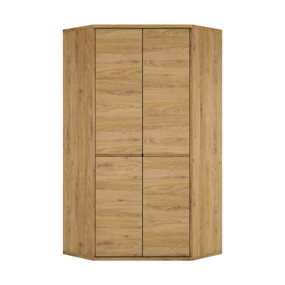 Tyle 2 Door Manufactured Wood Wardrobe
