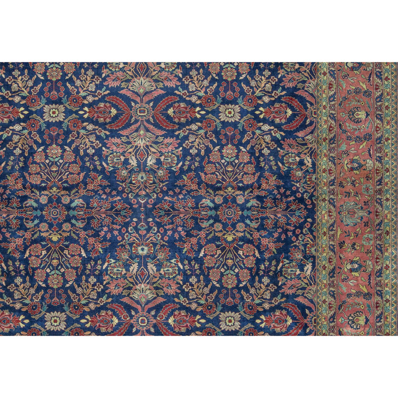 Mahajaran Wool Oriental Area Rug
