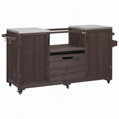 66.5" Outdoor Kitchen Island by Latitude Run