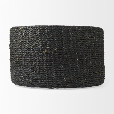 29.5" Wide Round Cocktail Ottoman