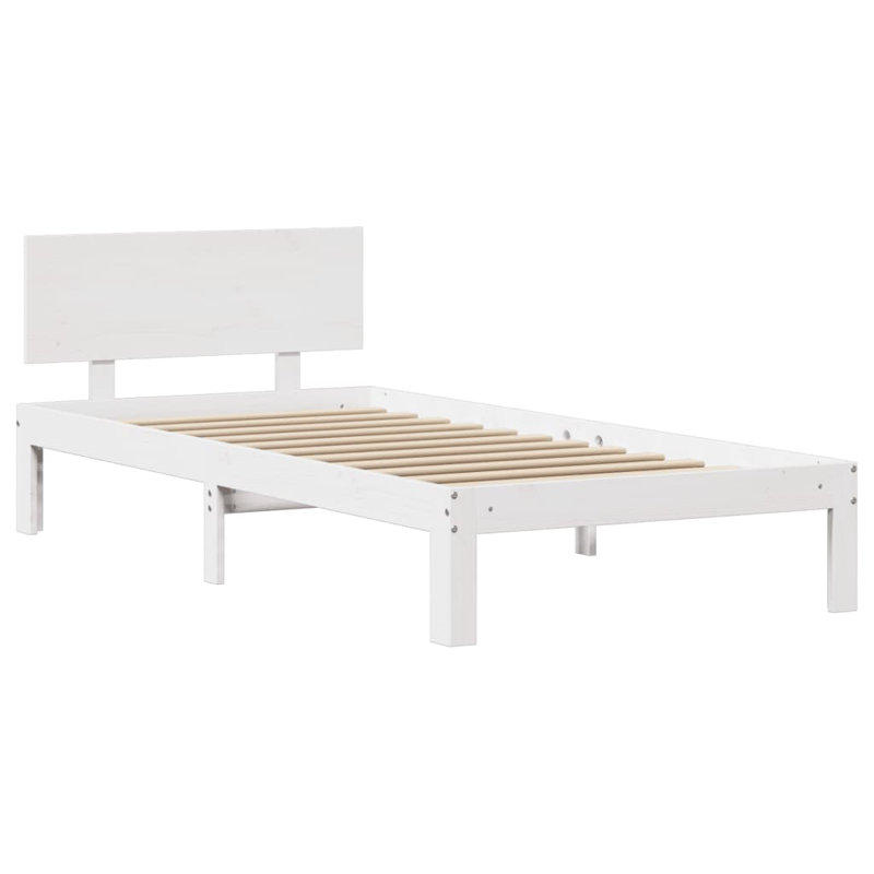 Clarkson Bed, white, Single (3')