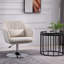 Twyman Upholstered Swivel Armchair-320419836